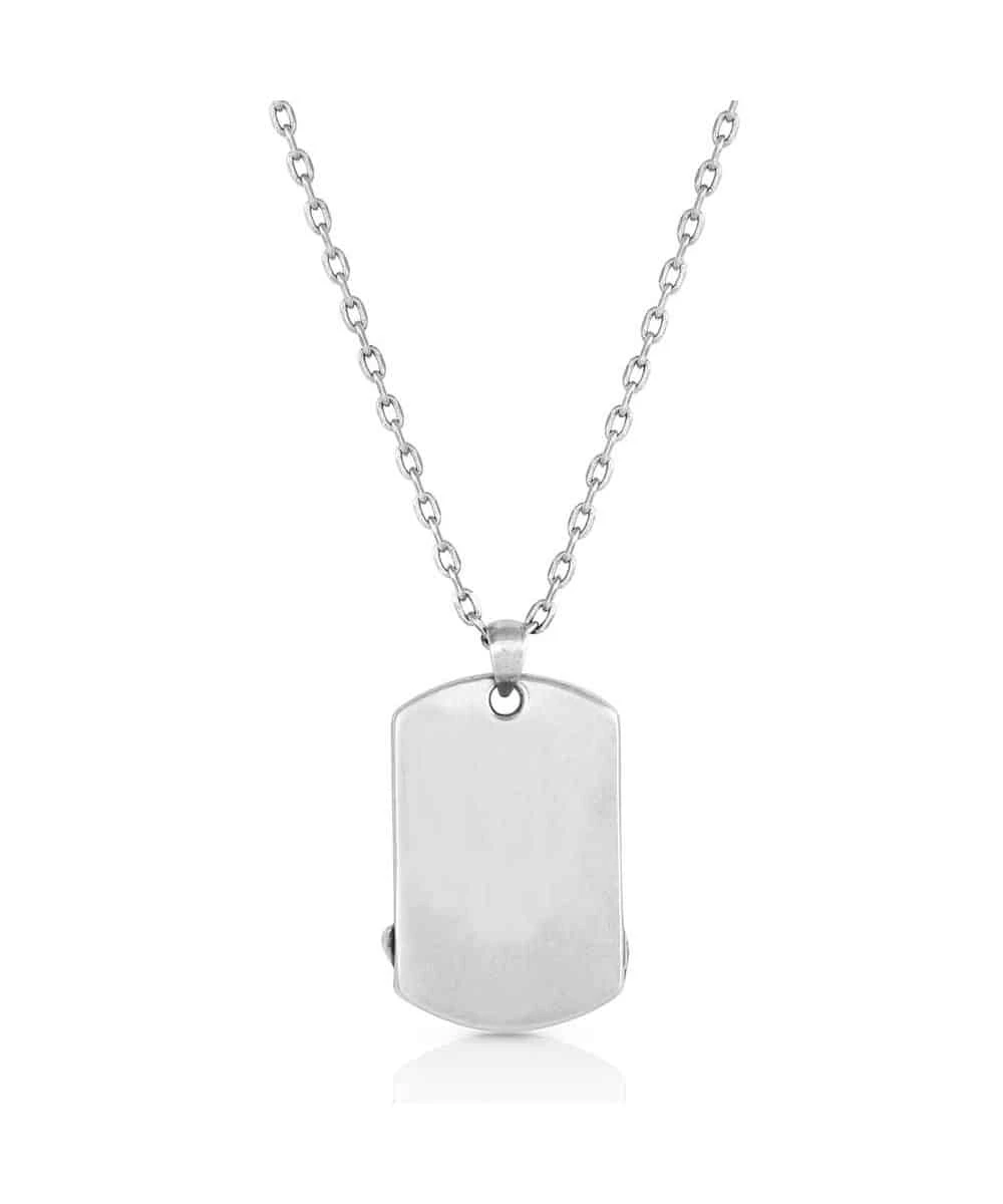 Montana Silversmiths Men's The Mighty Chris Kyle Necklace 2 Montana Silversmiths Men's The Mighty Chris Kyle Necklace - Image 2