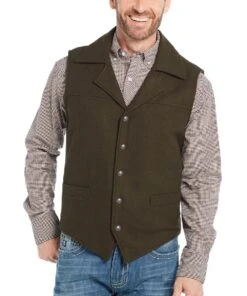 Cripple Creek Men's Melton Concealed Carry Vest