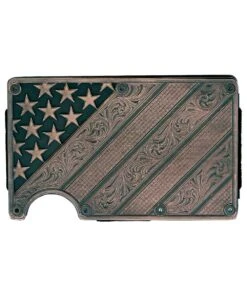 Montana Silversmiths All American Bronze Credit Card Holder
