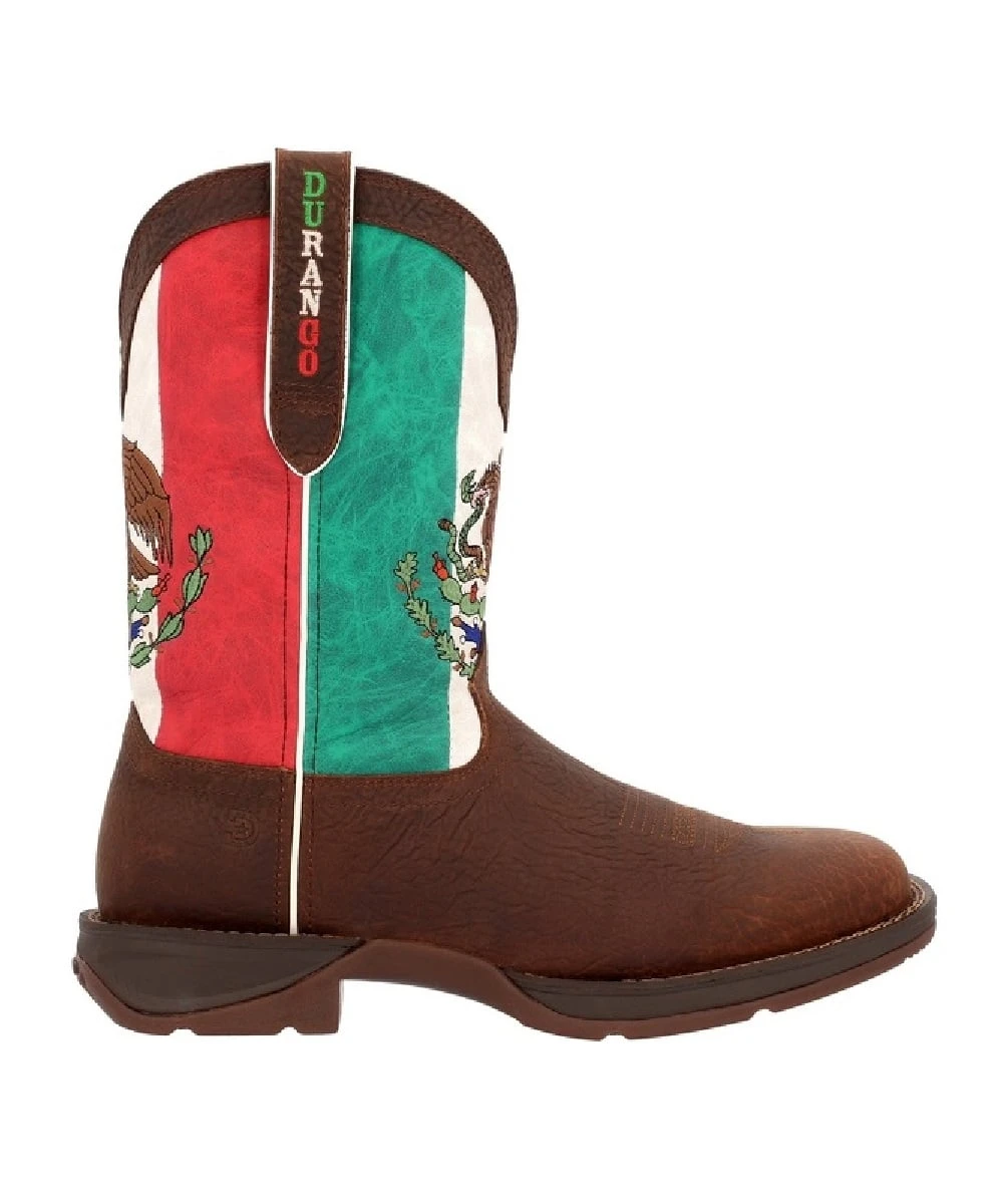 Durango Men's Mexico Flag Work Boot 2 Durango Men's Mexico Flag Work Boot - Image 2