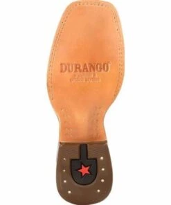 Durango Women's Premium Exotics Black Full Quill Ostrich Western Boot -Western Cowboy Clothing DRD0390 sole
