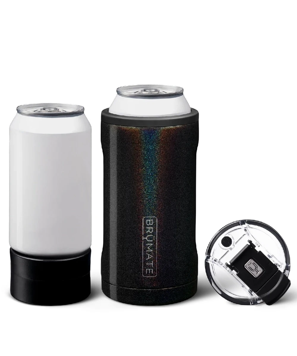 Brümate Glitter Charcoal Hopsulator Trio 1 Brümate Glitter Charcoal Hopsulator Trio