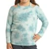 Rock & Roll Cowgirl Girls' Tie Dye Waffle Knit Top