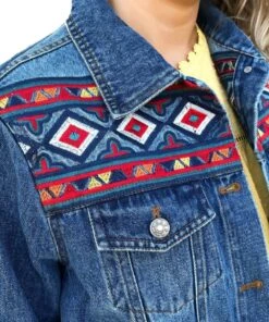Wash Co Apparel Jodie Denim Jacket -Western Cowboy Clothing JODIE c