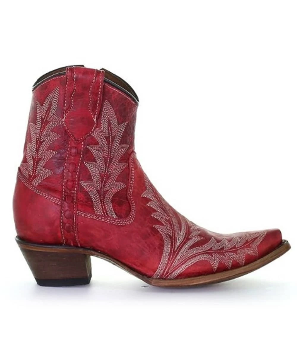 Corral Women's Red Ankle Boot 2 Corral Women's Red Ankle Boot - Image 2