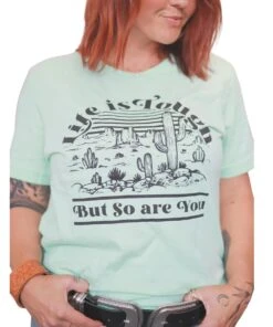 Ruby's Rubbish Women's Life Is Tough Tee