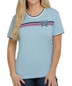 Cinch Women's Ringer Tee