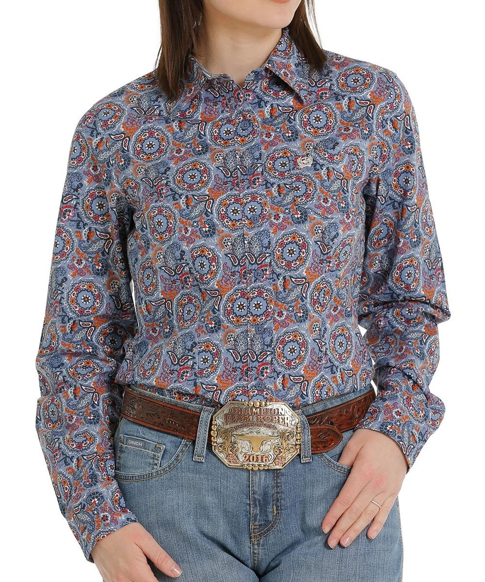 Cinch Women's Western Button Down Shirt 1 Cinch Women's Western Button Down Shirt