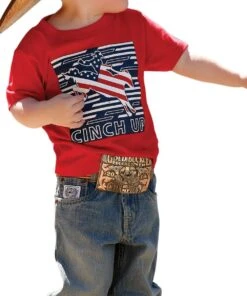 Cinch Toddler Boys' Cinch Up Tee