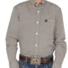 Cinch Boys' Geo Print Button Down Western Shirt