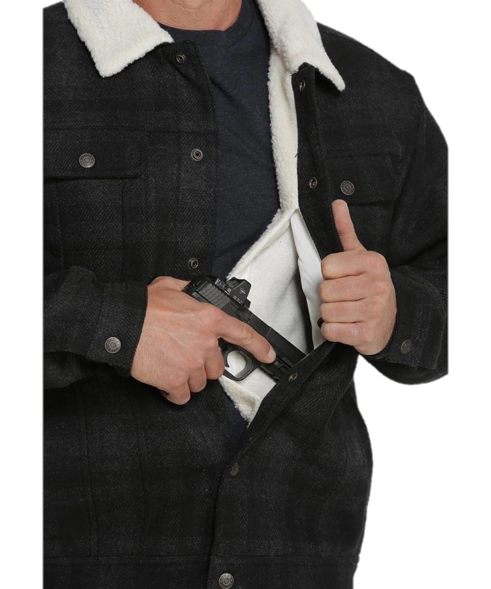 Cinch Men's Concealed Carry Trucker Jacket 3 Cinch Men's Concealed Carry Trucker Jacket - Image 3