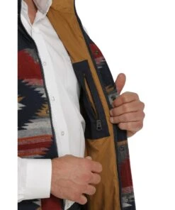 Cinch Men's Quilted Vest -Western Cowboy Clothing MWV1533004 c