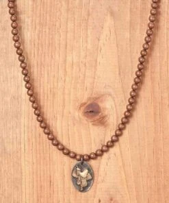 West & Co. Women's Copper Saddle Necklace