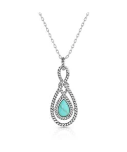 Montana Silversmiths Women's Bowline Knot Necklace