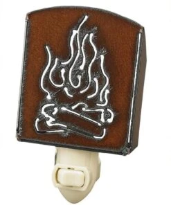 Rustic Ironwerks Campfire Night Light