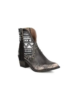 Corral Boots Women's Fringe & Sublimate Bootie