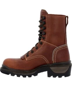 Rocky Men's Rams Horn Logger Work Boot -Western Cowboy Clothing RKK0397 4
