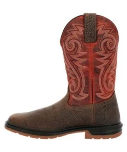 Rocky Men's Worksmart Waterproof Composite Toe Boot -Western Cowboy Clothing RKW0385 side