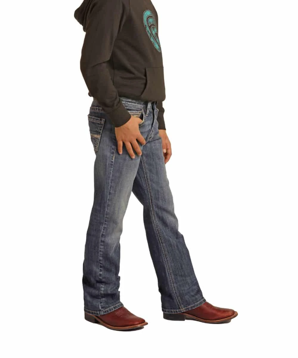 Rock & Roll Cowboy Boys' BB Gun Jean 1 Rock & Roll Cowboy Boys' BB Gun Jean