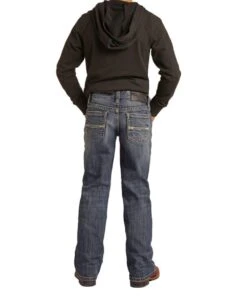 Rock & Roll Cowboy Boys' BB Gun Jean 3 Rock & Roll Cowboy Boys' BB Gun Jean -Western Cowboy Clothing RRBD0BR0LN b