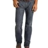 Rock & Roll Cowboy Men's Pistol Straight Bootcut Jean