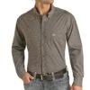 Panhandle Men's Geo Print Button Down Shirt