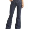 Rock & Roll Cowgirl Women's Striped Trouser