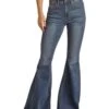 Rock & Roll Cowgirl Women's High Rise Bell Bottom Jean