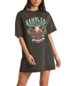 Rock & Roll Cowgirl Women's Oversized Tee/Dress