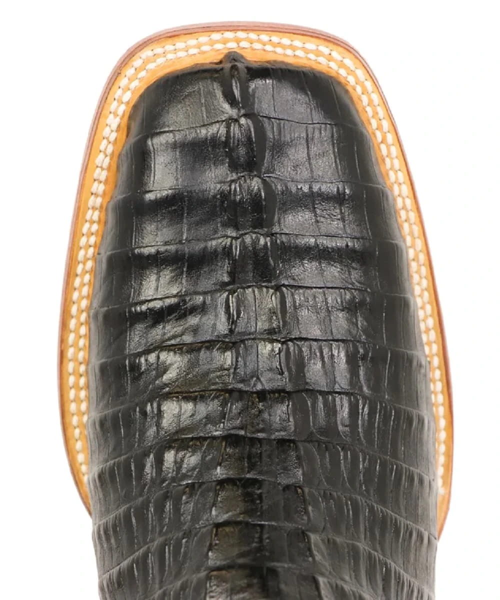 Tanner Mark Men's Caiman Tail Print Boot 2 Tanner Mark Men's Caiman Tail Print Boot - Image 2