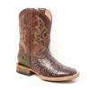 Tanner Mark Youth Archer Tooled Leather Boot