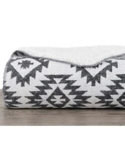 HiEnd Accents Southwest Aztec Throw Blanket