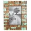 HiEnd Accents Turquoise Inlay Picture Frame