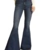 Rock & Roll Cowgirl Women's Button Bells Flare Jean