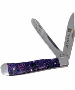 Twisted X Fireworks Trapper Pocket Knife