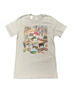 XOXO Art Women's Cowpokes USA Tee