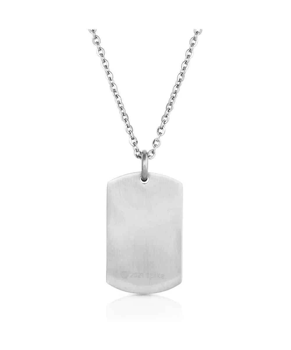 Montana Silversmiths Yellowstone Strong Dog Tag Necklace 2 Montana Silversmiths Yellowstone Strong Dog Tag Necklace - Image 2