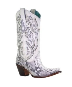 Corral Women's Python Embroidered Boot