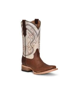 Corral Youth Circle G Square Toe Boot