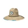 Dorfman Pacific Lifeguard Sun Burst Natural Straw Hat