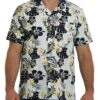 Cinch Men's Hawaiian Print Button Down Camp Shirt