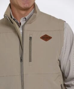 Cinch Men's Concealed Carry Bonded Vest -Western Cowboy Clothing mwv1541007 c