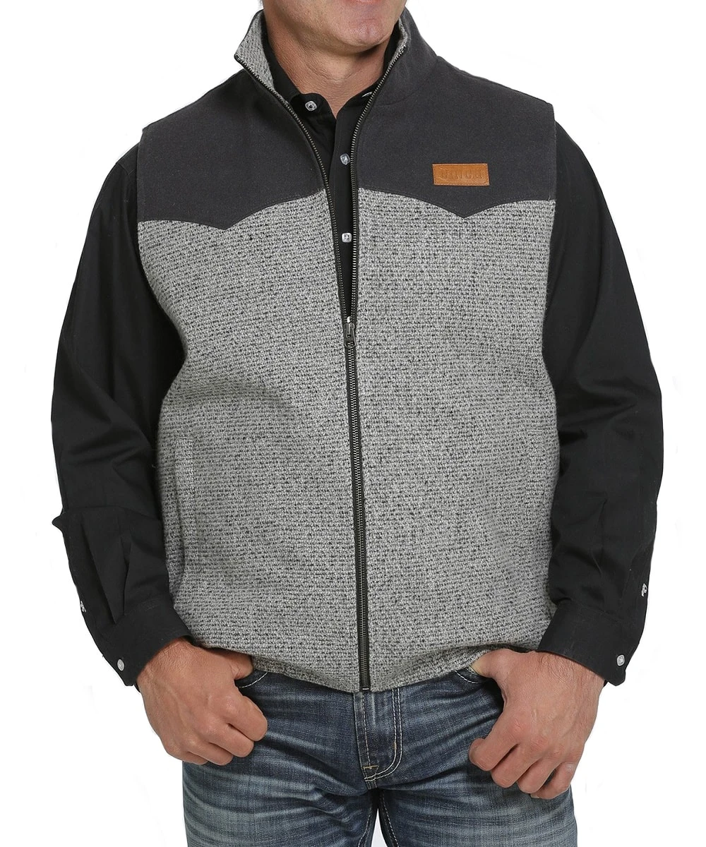 Cinch Men's Wooly Vest 1 Cinch Men's Wooly Vest