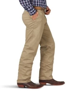 Wrangler Men's Casual Relaxed Fit Flat Front Khaki Pant -Western Cowboy Clothing products 00096KH BS01 SWBB PRD