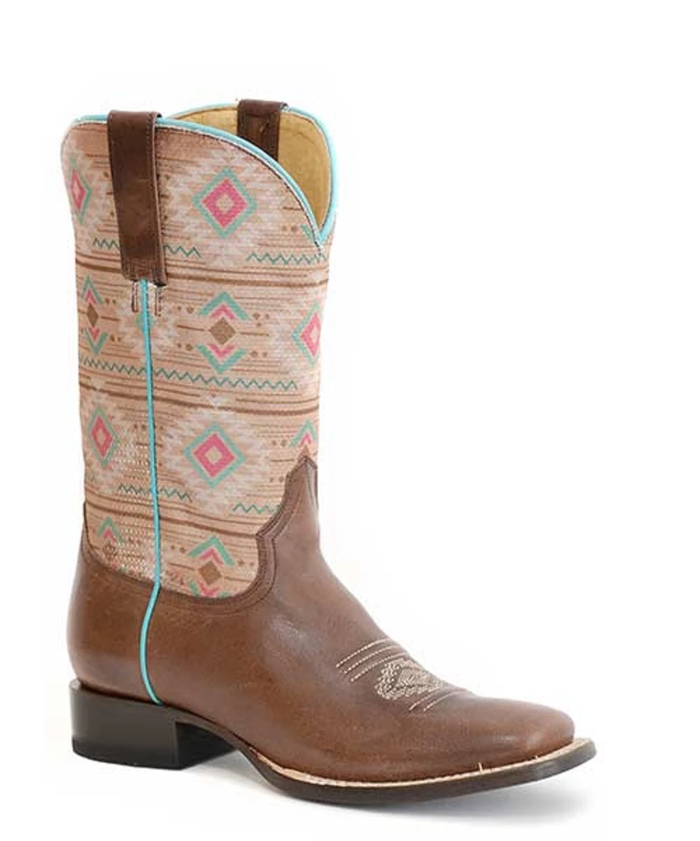 Roper Women's Southwest Square Toe Boot 1 Roper Women's Southwest Square Toe Boot