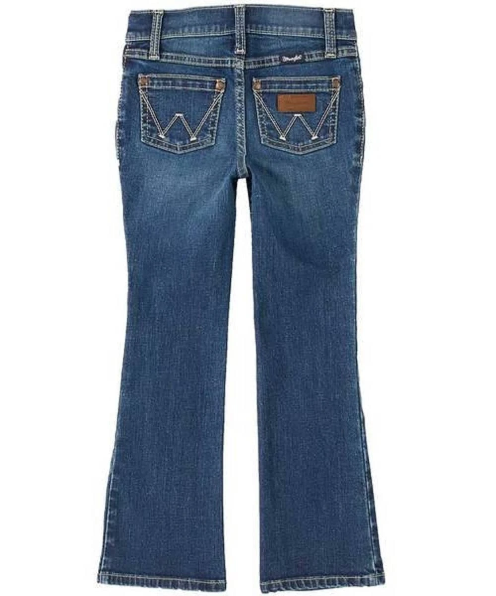Wrangler Girls' Western Boot Cut Jean 2 Wrangler Girls' Western Boot Cut Jean - Image 2