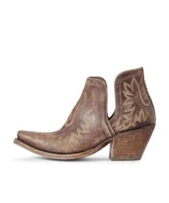 Ariat Women's Dixon Western Ankle Boot 7 Ariat Women's Dixon Western Ankle Boot -Western Cowboy Clothing products 10031487 side
