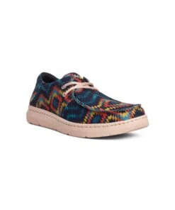 Ariat Men's Blue Aztec Hilo Shoe