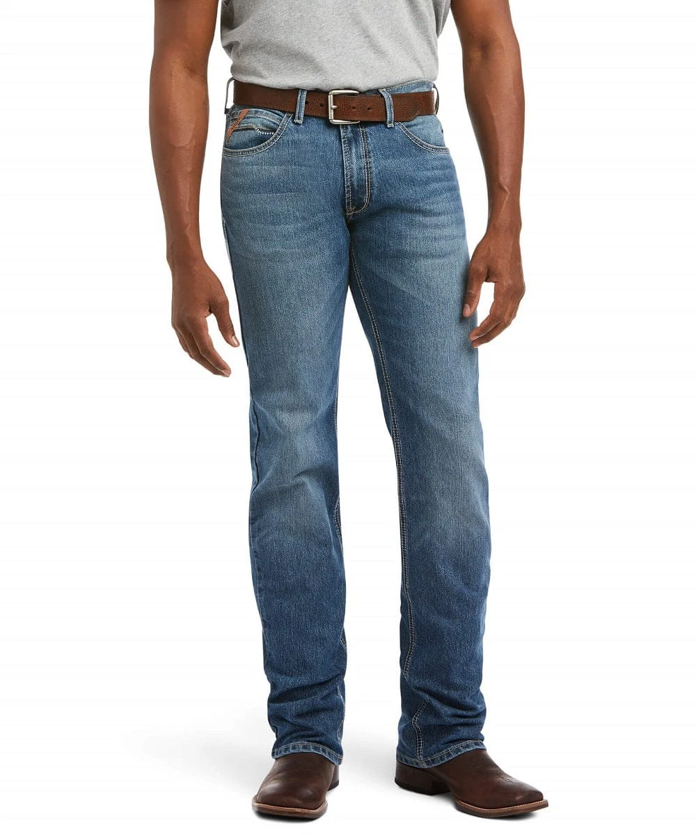 Ariat Men's M5 Slim Stretch Santiago Straight Jean 1 Ariat Men's M5 Slim Stretch Santiago Straight Jean