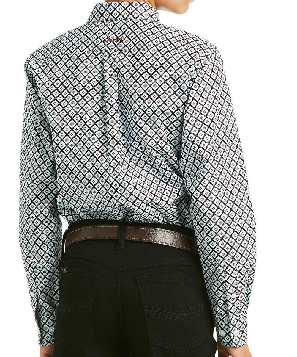 Ariat Boys' Marquez Classic Fit Long Sleeve Shirt 2 Ariat Boys' Marquez Classic Fit Long Sleeve Shirt - Image 2